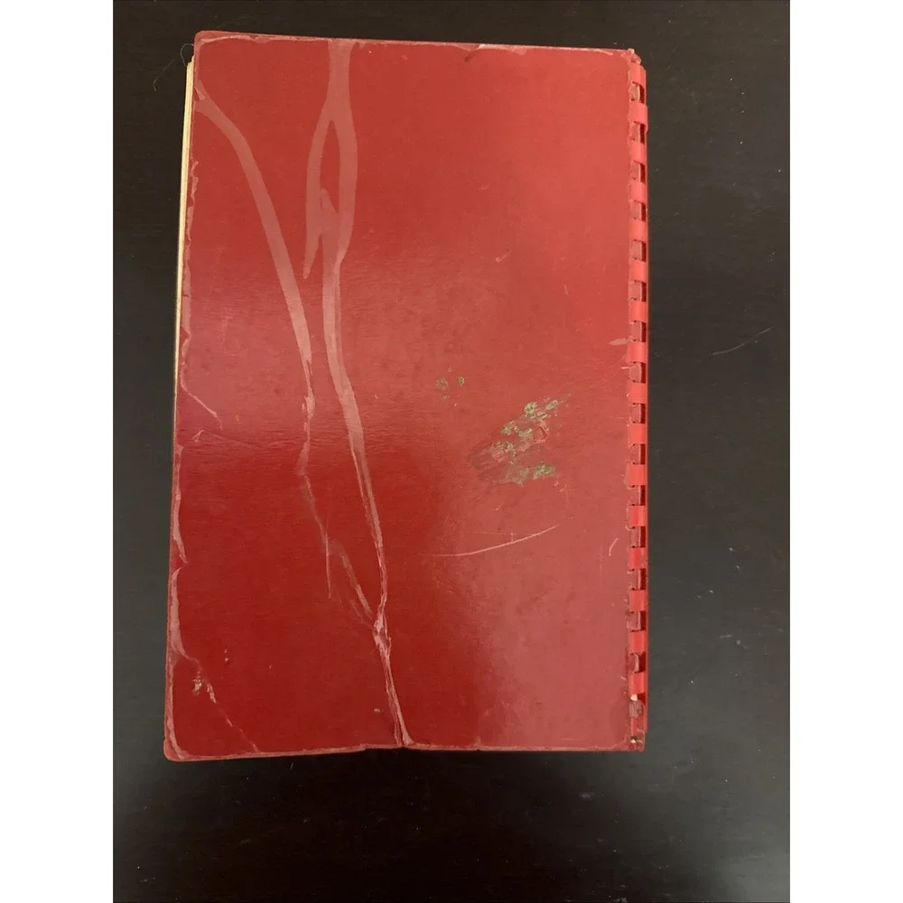 First Congregational Church Cookbook Oshkosh‎ Wisconsin 353 Pages